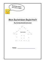 Vorschau - Unterrichtsreihen - Klaro DaZ-& Förder Alphabetheft Buchstabenkombinationen - Deckblatt