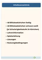 Vorschau - Stationenlernen - Blitzlesen Textverständnis Mini-Texte Blitzfragen 2 Differenzierungsstufen Klasse 3-5 Deutsch - Seite 2