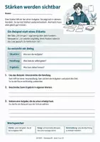 Vorschau - Stundenentwürfe - Eigene Stärken erkennen & Stärkenprofil erstellen – Berufsorientierung | Deutsch Klasse 10–11 - Seite 1