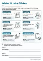 Vorschau - Stundenentwürfe - Eigene Stärken erkennen & Stärkenprofil erstellen – Berufsorientierung | Deutsch Klasse 10–11 - Seite 2