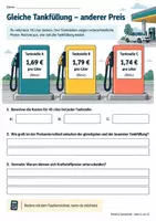 Vorschau - Stundenentwürfe - Spritpreise & Rohöl – Warum wird Tanken teurer? | Wirtschaft Klasse 8–11 - Seite 1