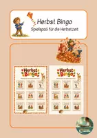 Vorschau - Spiele - Herbst Bingo - Deckblatt