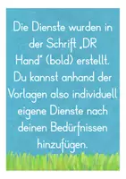 Vorschau - Poster - Mäuseklasse Klassendienste - Seite 1