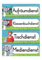 Vorschau - Poster - Mäuseklasse Klassendienste - Seite 3
