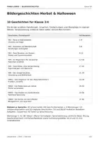 Vorschau - Arbeitsblätter - 10 Bildergeschichten Herbst/Halloween – 3/4 - Seite 2