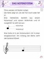 Vorschau - Arbeitsblätter - Keyboard lernen in der Grundschule - Seite 1