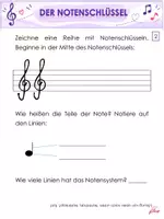 Vorschau - Arbeitsblätter - Keyboard lernen in der Grundschule - Seite 2