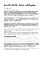 Vorschau - Stundenentwürfe - Materialpaket zu Schiller: Kabale und Liebe (Unterrichtsreihe, 2 Klausuren) - Seite 1