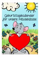 Vorschau - Poster - Geburtstagskalender Mäuseklasse - Seite 1