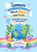 anteprima - Esercizi - Giornata Internazionale della Pace – Classi 4ª e 5ª 🕊️ - Pagina di copertina