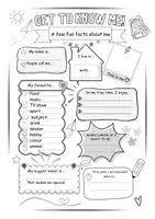 Vorschau - Arbeitsblätter - THIS IS ME - Introduce yourself - Speeking skills - Deckblatt