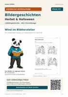 Vorschau - Arbeitsblätter - Gratis-Bildergeschichte Herbst – Klasse 3/4 - Seite 1