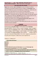 Vorschau - Arbeitsblätter - Karl der Große - Reich und Herrschaft. Die Aachener Kaiserpfalz - Seite 1