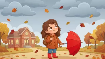 Aperçu - Préparation de séance / Séance complète - Kamishibaï | Le parapluie rouge | Les couleurs magiques - Page 1