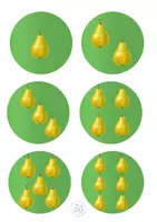 Vorschau - Spiele - Obst zählen Mengenspiel Herbst 1-6 - Deckblatt