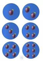 Vorschau - Spiele - Obst zählen Mengenspiel Herbst 1-6 - Seite 1