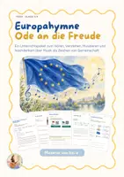 Vorschau - Stundenentwürfe - Die Europahymne – Beethoven, Europa & Musik entdecken - Deckblatt