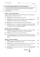 Vorschau - Klassenarbeiten - Klausur: Reaktionsgeschwindigkeit und chem. Gleichgewicht inkl. Erwartungshorizont (Einführungsphase, editierbar) - Seite 1