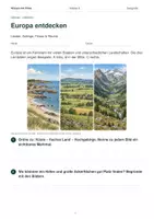Vorschau - Arbeitsblätter - Materialpaket Europa | Wetter & Klima verstehen | Mini Bundle Geografie Klasse 5–6 - Seite 1
