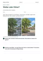 Vorschau - Arbeitsblätter - Wetterdaten sicher lesen – Temperatur, Niederschlag & Wind verstehen | Geografie Klasse 5–6 - Seite 1