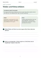 Vorschau - Arbeitsblätter - Wetterdaten sicher lesen – Temperatur, Niederschlag & Wind verstehen | Geografie Klasse 5–6 - Seite 2