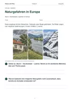 Vorschau - Arbeitsblätter - Naturgefahren in Europa | Geografie Klasse 5–6 - Seite 1