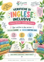 anteprima - Esercizi - Verifiche-inglese-inclusive-quinta - Pagina di copertina