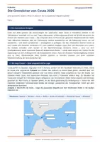 Vorschau - Arbeitsblätter - Aktuelle Stunde: Ceuta Grenzkrise 2026 | Migration | Sofort einsetzbar mit Lösungen! - Seite 1