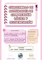 Vista previa - Unidades / Secuencias / Situaciones de Aprendizaje - COMPRENSIÓN LÓGICA Y SECUENCIACIÓN - Portada