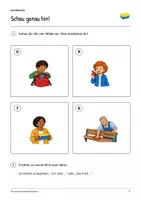 Vorschau - Arbeitsblätter - Die verschwundene Brotdose: Deutsch Klasse 2, Leseheft mit Lösungen - Seite 2