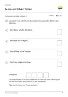 Vorschau - Arbeitsblätter - Die verschwundene Brotdose: Deutsch Klasse 2, Leseheft mit Lösungen - Seite 3