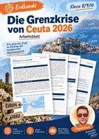 Vorschau - Arbeitsblätter - Aktuelle Stunde: Ceuta Grenzkrise 2026 | Migration | Sofort einsetzbar mit Lösungen! - Deckblatt
