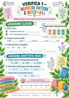 anteprima - Esercizi - Verifiche matematica inclusive quinta - Pagina 2