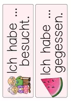 Vorschau - Präsentationen/Tafelbilder - Satzanfänge Wochenende Deutsch Klasse 1 & 2 Wortschatz - Seite 3