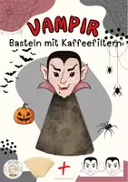 Vorschau - Mal- und Bastelvorlagen - Materialpaket "Halloween" - Basteln mit Kaffeefiltern - Seite 1