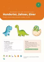 Vorschau - Stundenentwürfe - Rechenwelten · Dino-Land — das 5er-Paket: Zahlen bis 1000, Mathe Klasse 3 - Seite 1