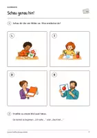 Vorschau - Arbeitsblätter - Unsere Schülerzeitung entsteht: Deutsch Lesen, Schreiben, Leseheft, Schreibheft und Arbeitsblätter mit Lösungen - Seite 2