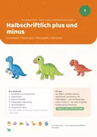 Vorschau - Stundenentwürfe - Rechenwelten · Dino-Land — Einheit 3: Halbschriftlich plus und minus (Mathe Klasse 3) - Seite 1