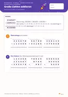 Vorschau - Stundenentwürfe - Rechenwelten · Weltraum — Einheit 2: Schriftlich plus und minus (Mathe Klasse 4) - Seite 3