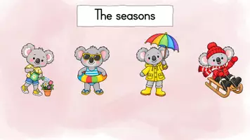 Vorschau - Arbeitsblätter - Seasons – Englisch Klasse 3 | Präsentation & Arbeitsblätter - Seite 2