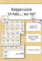 Vorschau - Spiele - Lesespiel Bodypercussion Kl.1-4 - Deckblatt