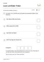 Vorschau - Arbeitsblätter - Lesepaten helfen mit: Deutsch Lesen, Schreiben, Leseheft, Schreibheft und Arbeitsblätter mit Lösungen - Seite 3