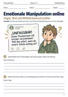 Vorschau - Arbeitsblätter - Manipulation im Netz Minibundle Klasse 5–6 - Seite 1