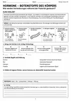 Vorschau - Arbeitsblätter - Sexualerziehung, Sexualkunde Klasse 7/8 Materialpaket - Seite 3