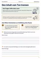 Vorschau - Arbeitsblätter - Kommentarspalten Arbeitsheft Klasse 5–6 - Seite 2