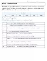 Vorschau - Arbeitsblätter - Modal Verbs – Reference Guide & Practice - Seite 3