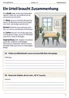 Vorschau - Arbeitsblätter - Informationsprüfung Arbeitsheft Klasse 5–6 - Seite 1