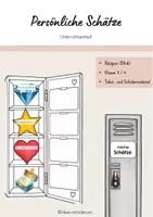 Vorschau - Arbeitsblätter - Meine persönlichen Schätze (Religion / Ethik) Kl. 3/4 - Deckblatt