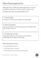 Vorschau - Fördermaterial/Inklusion - Reizwortgeschichten Sommer mit drei Reizwörtern - Seite 2