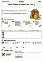 Vorschau - Arbeitsblätter - Aufgabenstellungen verstehen Arbeitsheft Klasse 5 bis 6 Operatoren erkennen und richtig bearbeiten - Seite 3